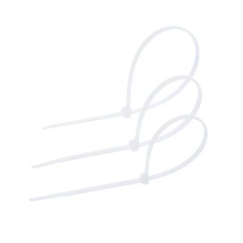 Хомут-стяжка PROconnect 2,5х200мм нейлон белый 100шт.