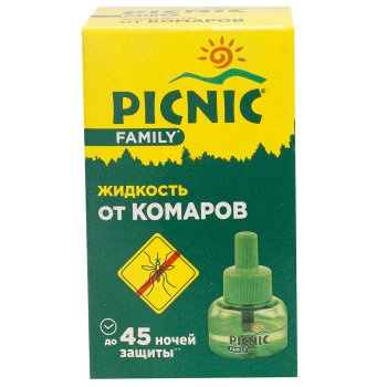 Жидкость для фумигатора от комаров Picnic Family 30мл