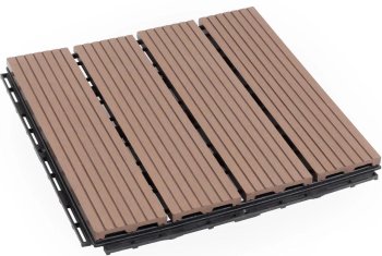 Плитка садовая 30х30х2 см светло-коричневый Плитка садовая 30х30х2 см светло-коричневый