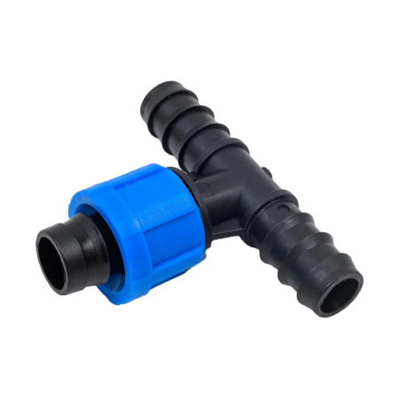 Тройник переходной с трубки на капельную ленту 1/2"