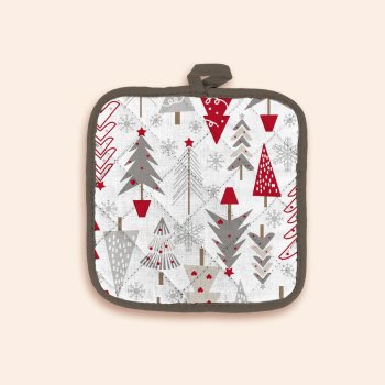 Полотенце Зимняя сказка 18х18 см 1шт мультиколор