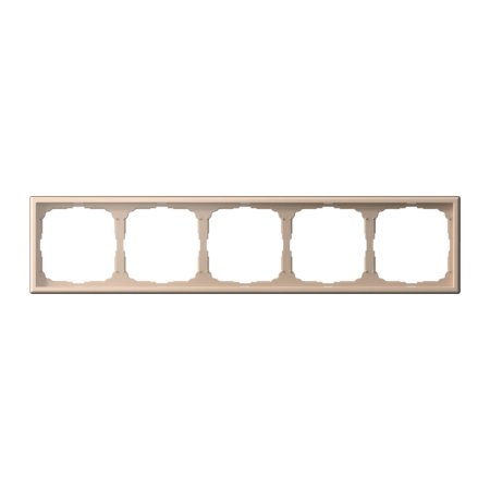 Рамка Systeme Electric ARTGALLERY 5 постов, цвет песочный, арт. GAL001205