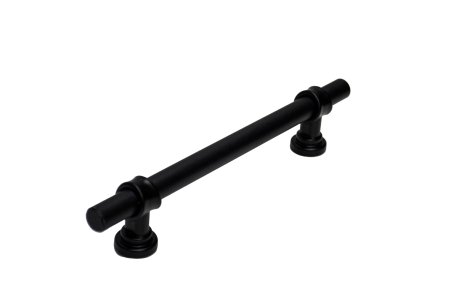 Ручка-скоба мебельная EDSON 3802 черная 128 мм