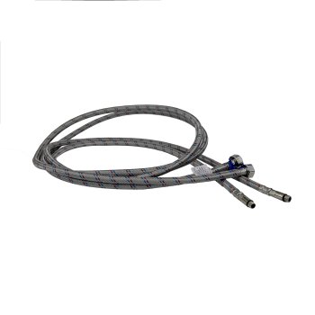 Гибкая подводка FT GROUP для смесителя 200см 1/2"x M10 нержавеющая сталь штуцер-гайка