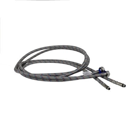 Гибкая подводка FT GROUP для смесителя 200см 1/2"x M10 нержавеющая сталь штуцер-гайка