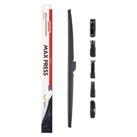 Щетка стеклоочистителя каркасная SKYWAY MAX PRESS 600 мм Щетка стеклоочистителя каркасная SKYWAY MAX PRESS 600 мм