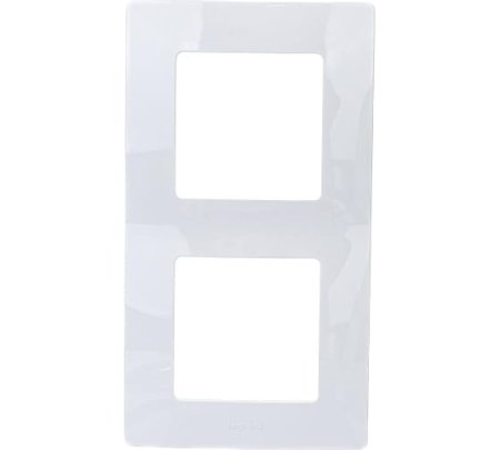 Рамка Legrand Etika 2 поста, цвет белый, арт. 672502