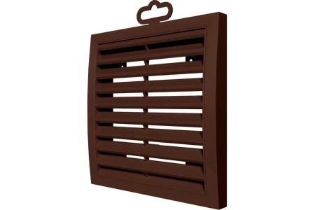 Решетка вентиляционная РРН  15х15см коричневая
