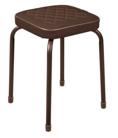 Табурет НТ3/BR коричневый, форма квадрат 32х32х46,5 см