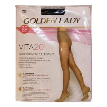 Колготки Golden Lady Vita Nero 20den р.2 цвет черный
