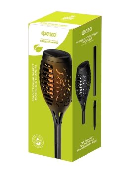 Светильник садовый ФАZA Эффект факела SLR-S08 на солнечной батарее 51см Светильник садовый ФАZA Эффект факела SLR-S08 на солнечной батарее 51см