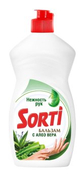 Жидкость для мытья посуды Sorti Алоэ вера 450мл