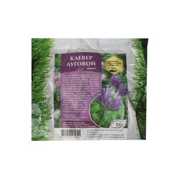 Сидерат Клевер красный Семена для Сибири 0,1 кг