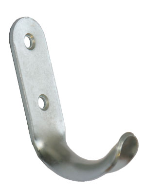 Крючок одинарный Металлист цинк