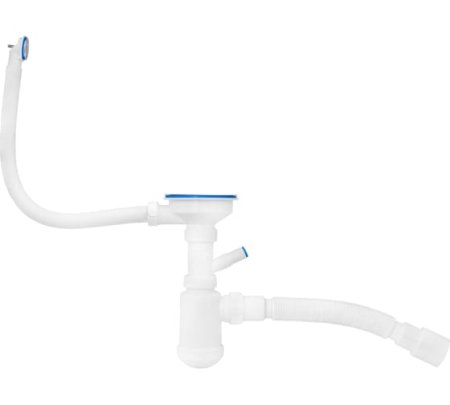 Сифон MasterProf для кухни 3 1/2" 40 мм 500 мм с переливом