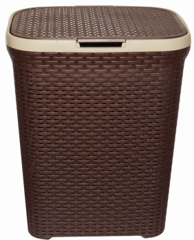 Корзина для белья Ротанг 45х35х55,5см цвет коричневый