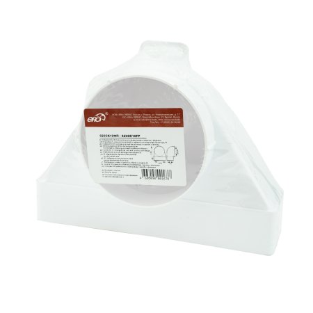 Соединитель для плоских и круглых каналов с фланцем Ø100мм 204 х 60мм ERA