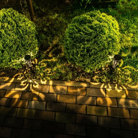 Светильник садовый Uniel USL-S-819-PT450 Arcana на солнечной батарее 42см