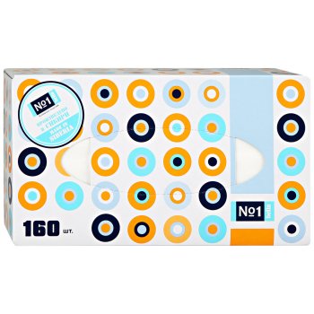 Платочки бумажные Bella 160 шт