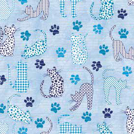 Коврик рулонный для ванной 65см 014А голубой DEKOMARIN