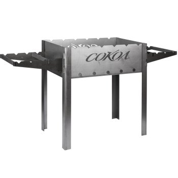 Мангал с сумкой складной Сокол-43 142х29,5х91см 3мм