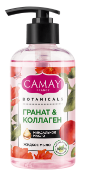 Мыло жидкое Camay 280мл Цветы граната Мыло жидкое Camay 280мл Цветы граната