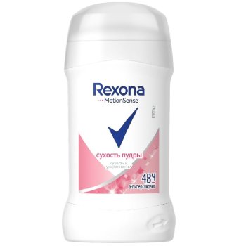Антиперспирант Рексона Сухость пудры стик,  40 мл для женщин