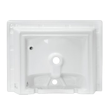 Раковина Sanita Luxe Quadro фарфор прямоугольная цвет белый