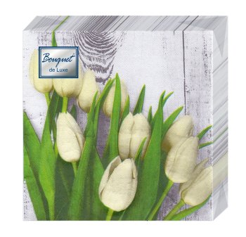 Салфетки бумажные Antella Bouquet de Luxe 24х24см 25шт