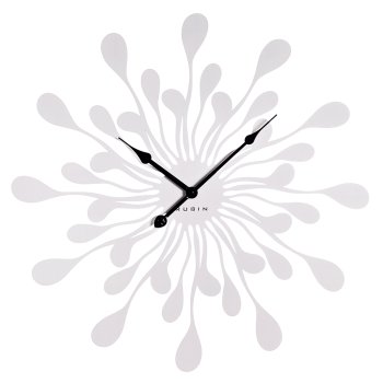 Часы настенные  Феерия Ø50см цвет белый