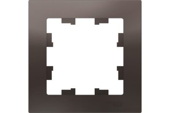 Рамка Schneider Electric AtlasDesign 1 пост, цвет мокко, арт. ATN000601