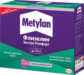 Клей для обоев Метилан Флизелин Экстра Комфорт 200 г