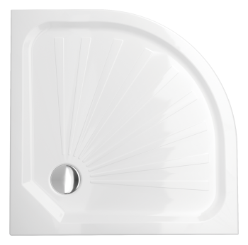 Поддон для душевой акрил Первая марка 90х90х12,5 см полукруглый