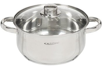 Кастрюля Гретта 4,2л нержавеющая сталь