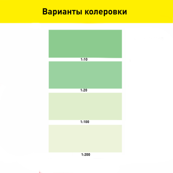 Колер-паста Ижсинтез Коллекция 0,45 л зеленое яблоко