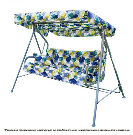 Качели садовые Бари  228х121х144,5см 2-х местные