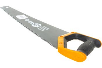 Ножовка столярная по дереву Вихрь Тефлон 500мм 7TPI пластиковая рукоятка