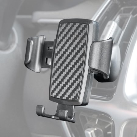 Держатель для навигатора и телефона самозажимной на дефлектор SKYWAY