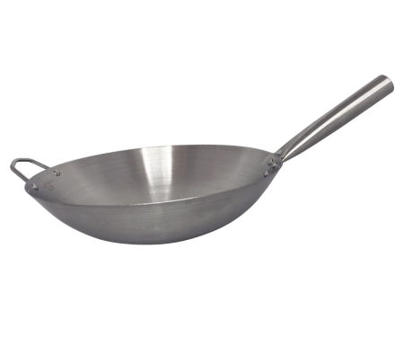 Вок стальной Eotia d32см 5 см 3,2 мм