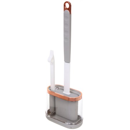 Ершик для унитаза Стиль напольный/настенный цвет серый