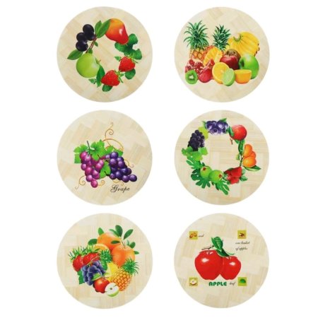 Подставка под горячее  14х 14см 14см бамбук VETTA бежевый