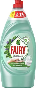 Средство для мытья посуды Fairy Чайное дерево и мята 900мл