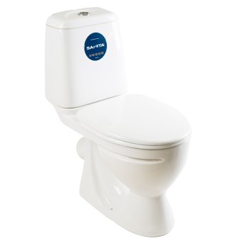 Унитаз-компакт Sanita Самара Идеал Стандарт напольный  выпуск косой Унитаз-компакт Sanita Самара Идеал Стандарт напольный  выпуск косой