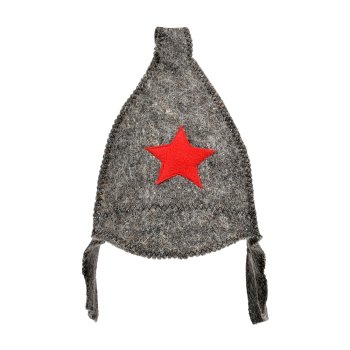 Шапка для бани Hot Pot Буденовка войлок