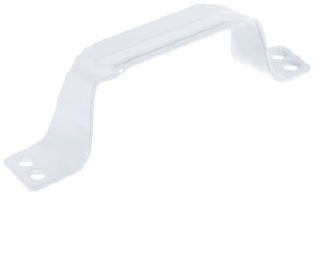 Ручка-скоба Металлист 80х10мм белая