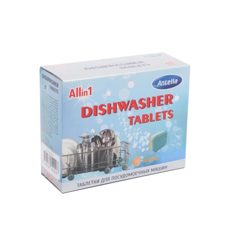 Таблетки для посудомоечной машины Antella All in 1 350г 20шт