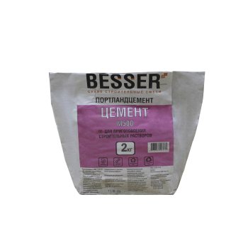 Цемент BESSER М500 2кг Цемент BESSER М500 2кг