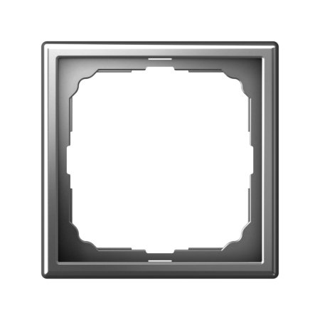 Рамка Systeme Electric ARTGALLERY 1 пост, цвет сталь, арт. GAL000901