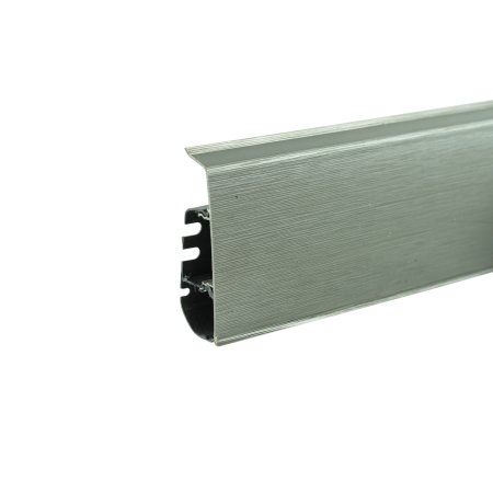 Плинтус Aberhof 7017 Алюминий 220