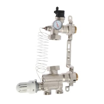 Насосно-смесительный узел для теплого водяного пола 1"